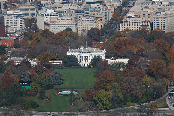 White House from Washington Monument