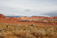 View from room at Best Western, Torrey UT