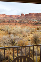 View from room at Best Western, Torrey UT