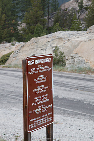 Spicer Meadows Reservoir