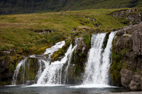 Waterfall Along Road 54, Snæfellsnes