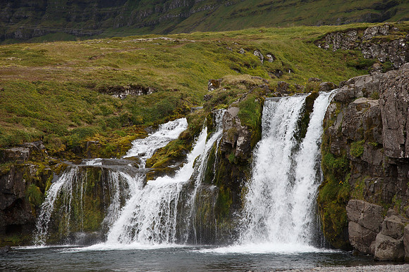 Waterfall Along Road 54, Snæfellsnes