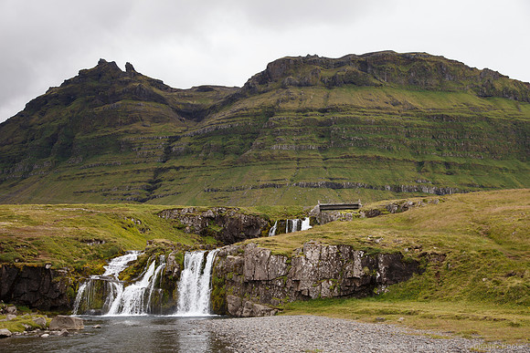 Waterfall Along Road 54, Snæfellsnes