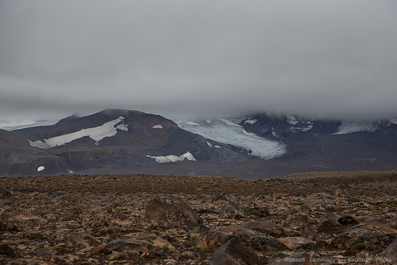 Langjökull from 550