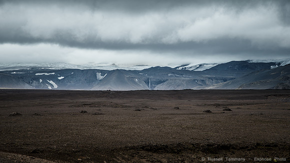 Langjökull from 550