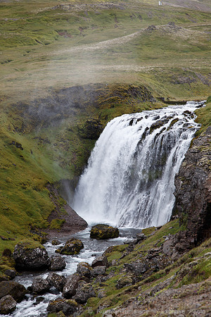 Waterfall Along Road 54, Snæfellsnes