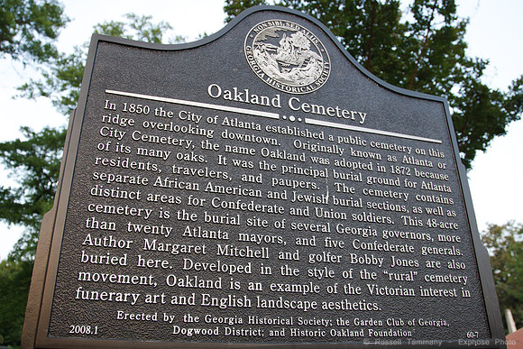 Oakland Cemetary Area