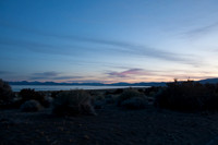 Sunrise Camping at Mono Lake