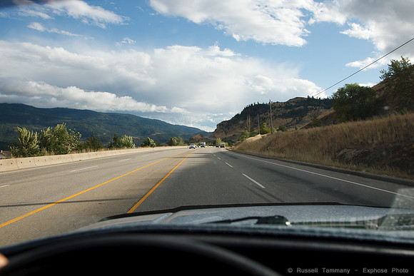 Hwy 97A Near Vernon, B.C.