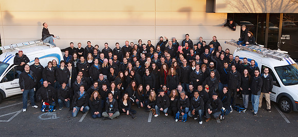 Group Photo crop - Sonic.net 2011 Holiday Party