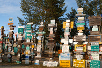 Signpost Forest, Watson Lake, YT
