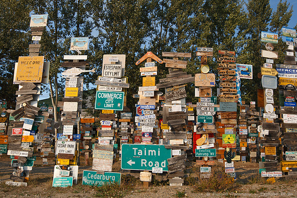 Signpost Forest, Watson Lake, YT