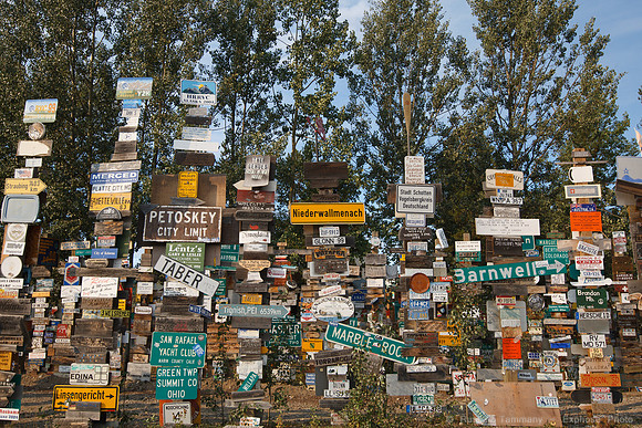 Signpost Forest, Watson Lake, YT