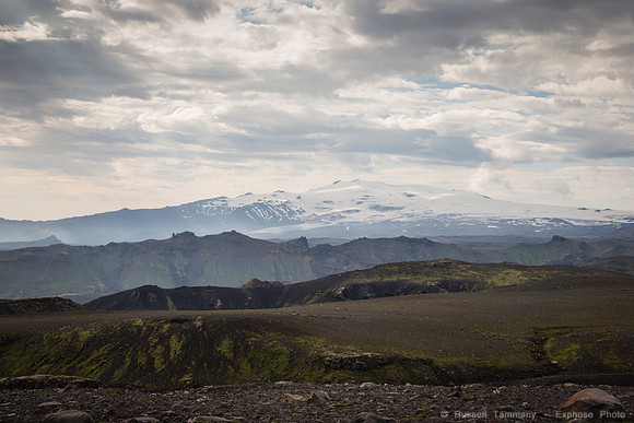 Up to Vatnajökull Glacier