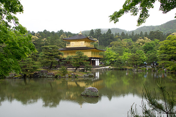 Kinkaku-ji (Golden Pavillion) - Kyoto, JP