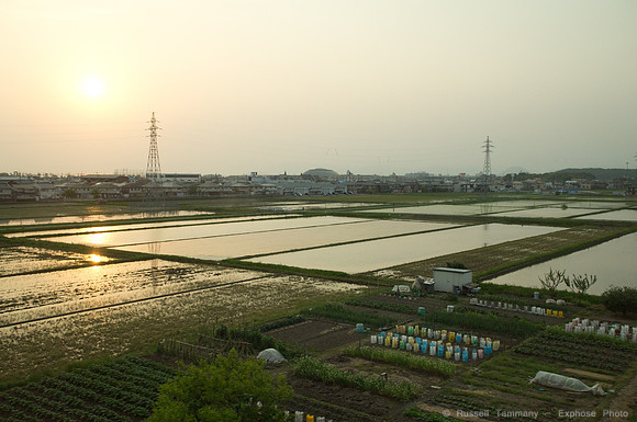 Shinkansen between Kyoto and Tokyo