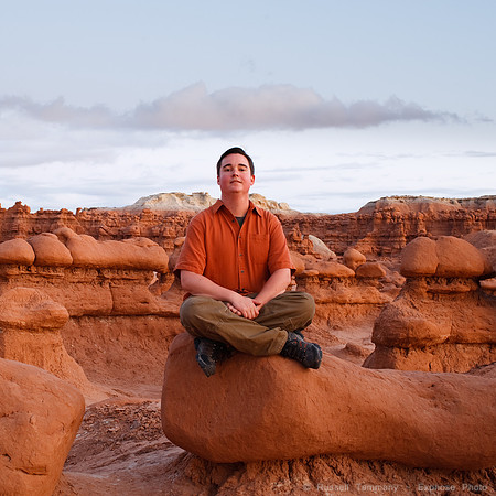 Russell at Goblin Valley State Park, UT