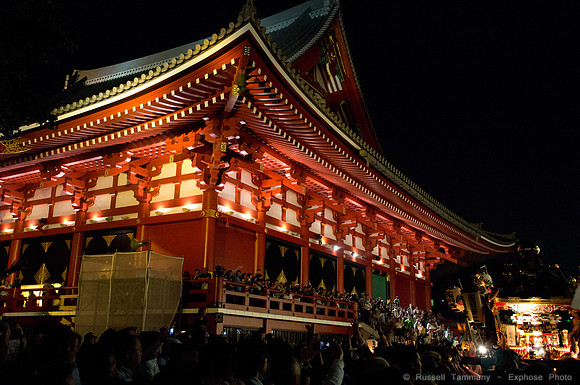 Sanja Matsuri Festival at Asakusa Shrine