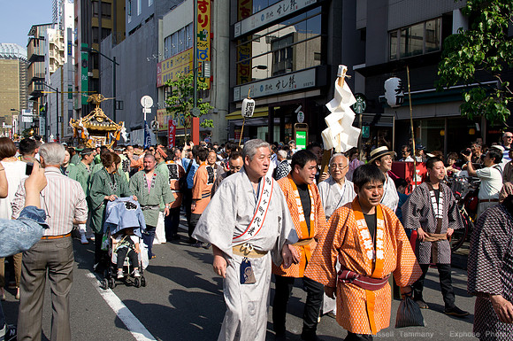 Sanja Matsuri Festival at Asakusa Shrine