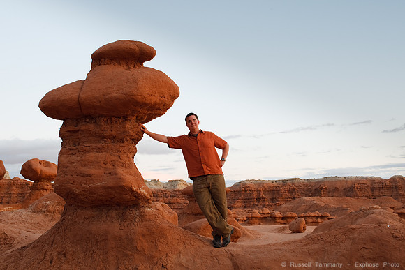 Russell at Goblin Valley State Park, UT