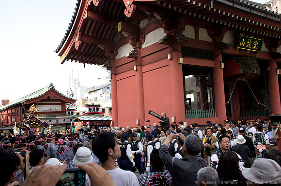 Sanja Matsuri Festival at Asakusa Shrine