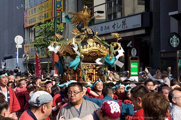 Sanja Matsuri Festival at Asakusa Shrine