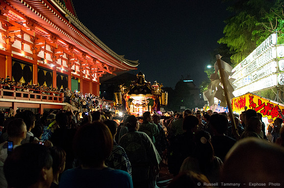 Sanja Matsuri Festival at Asakusa Shrine