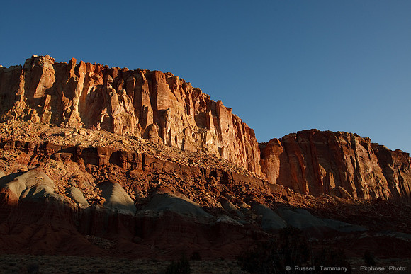 Sunrise, Scenic Dr, Capitol Reef NP, UT