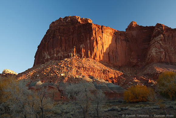 Sunrise, Scenic Dr, Capitol Reef NP, UT