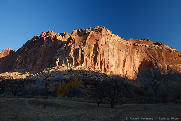 Sunrise, Scenic Dr, Capitol Reef NP, UT