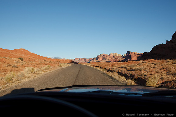 Sunrise, Scenic Dr, Capitol Reef NP, UT