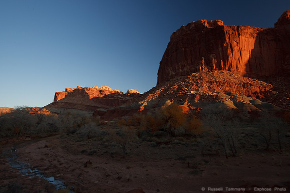 Sunrise, Scenic Dr, Capitol Reef NP, UT