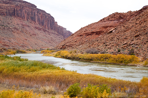 Along Colorado River near Moab UT