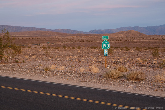 Death Valley NP Sunset