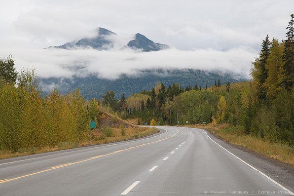 Along TC-16 towards Burns Lake/Prince George