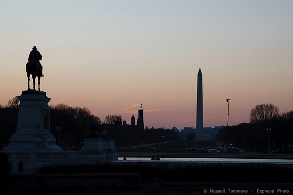 View of Washington Monument from U.S. Capitol