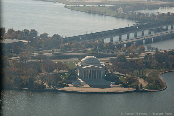Jefferson Memorial from Washington Monument