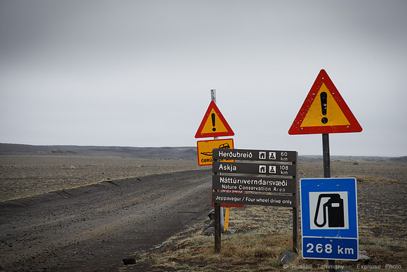 F88 towards Askja