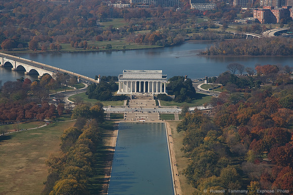 Lincoln Memorial from Washington Monument