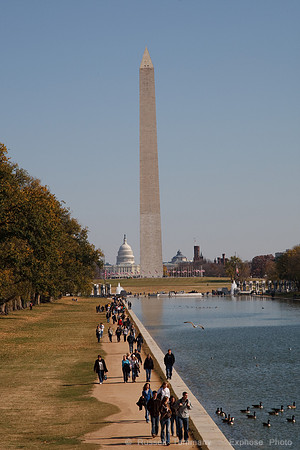 Washington Monument and US Capitol