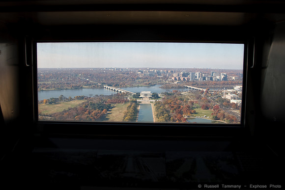 Lincoln Memorial from Washington Monument