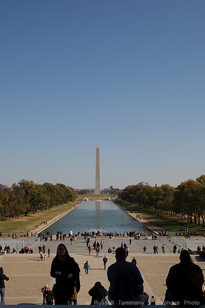 Washington Monument from Lincoln Memorial