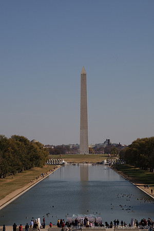 Washington Monument from Lincoln Memorial