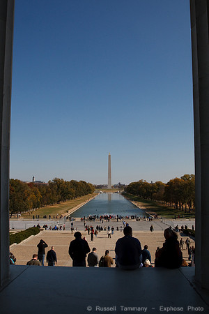 Washington Monument from Lincoln Memorial