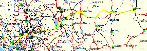 Riding Map - Day 1